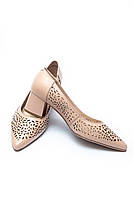 Женские розовые кожаные туфли Lady Marcia 38