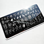 Пластина для стемпінгу RR-71 на пластиковій основі, фото 2