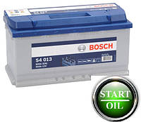 Аккумулятор BOSCH (S4 013) 95Ah 800A R+ 0092S40130