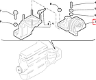 Подушка двигуна ліва на Fiat Ducato 244, Peugeot Boxer, Citroen Jumper (02-06), 1335123080, 1807T1, фото 7