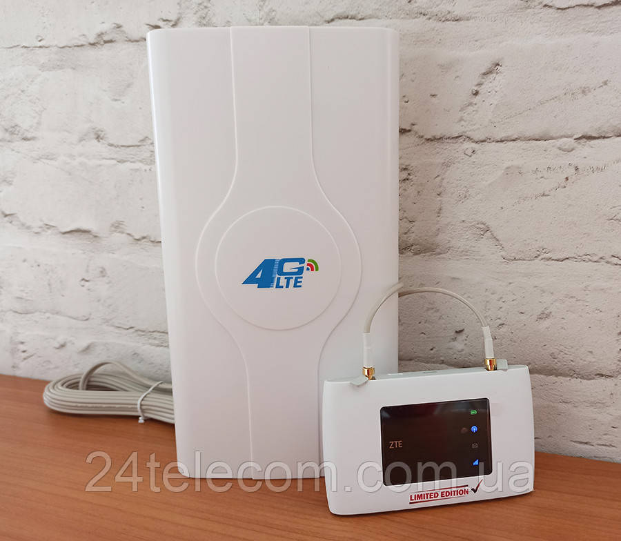 ZTE MF 920u 3G/4G/LTE мобильный WiFi Роутер+Антенна MIMO 9dBi - фото 3 - id-p1380390474