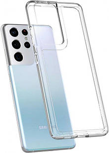Чохол Spigen Hybrid Ultra Crystal Clear для Samsung Galaxy S21 Ultra
