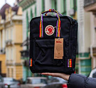 Рюкзаки kanken fjallraven оригінал сумка канкен Веселка портфель ранець Rainbow з райдужними ручками