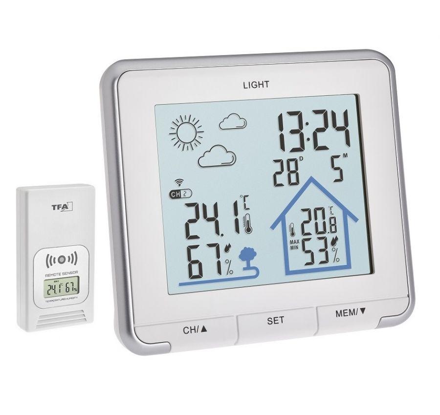 Метеостанція цифроваяTFA 35115302 LIFE, білий, 138x28x125 мм, фото 1