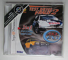 Test Drive V-Rally 2 - EVO 4x4 2in1 Sega Dreamcast