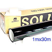 PCG 20%Medium Black тонировочная плёнка SOLUX в бабине 100cmx 30m(30m2)