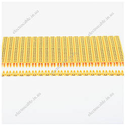 Кабельний маркер ONKA для проводу перерізом 4мм2 до 6мм2. Літера C