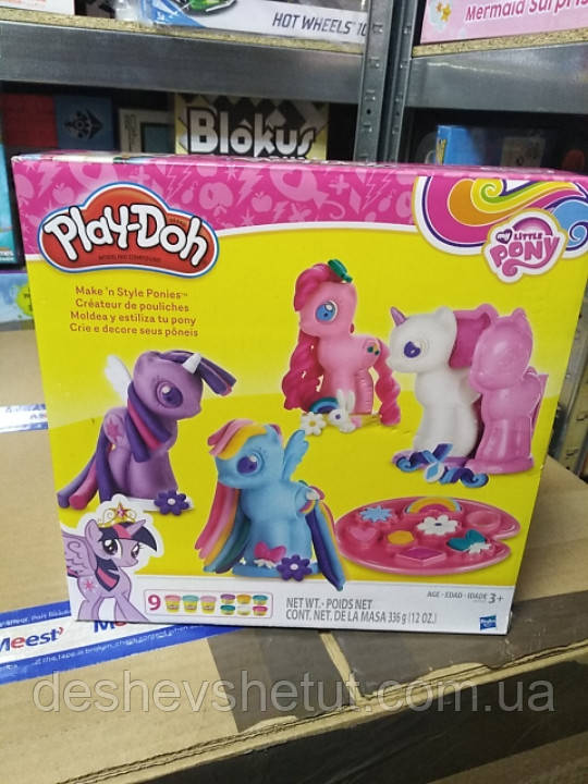 Play Doh My Little Pony Make n Style Ponies Hasbro B0009 bigl.ua