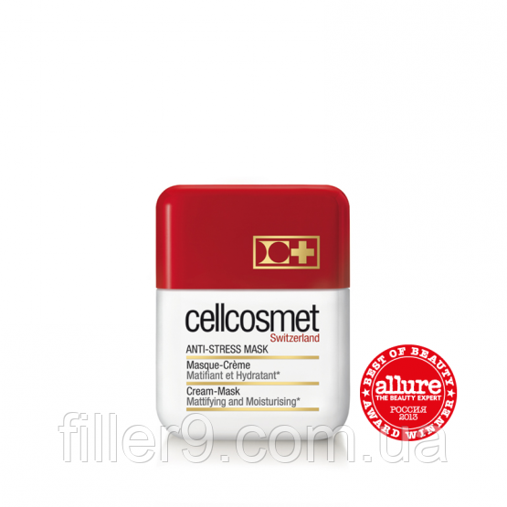 Cellcosmet & Cellmen Anti-Stress Mask Cream (Анти-Стріс Маск Крим) Крем-маска антистрес зволожувальна, 60 мл