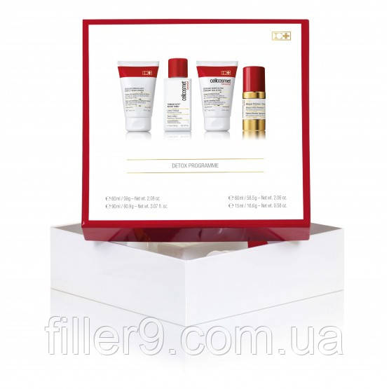 Cellcosmet & Cellmen SET Detox (1 x Douceur Demaquillante Gentle Cream Cleanser 1x 60 мл; 1 x Active Tonic 1 x