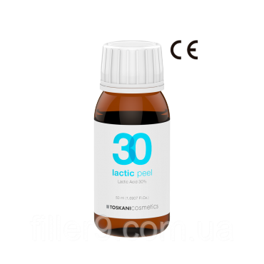 Toskani Cosmetics Lactic Peel 30% (Тоскані Косметікс Лактик Пііл 30%) Молочний пілінг 30%, 50 мл