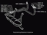 Есть Глушитель выхлопа ЗАЗ-968, "глушак на сороковку". Глушитель Запорожец Трубы глушителя приемные на ЗАЗ-968