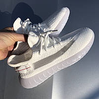 Кроссовки детские Adidas Yeezy Boost 350 v2 White, размеры 31-37