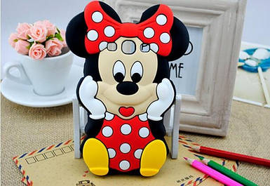 Гумовий 3D чохол для Samsung Galaxy A5 A500 Minnie Mouse