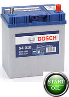 Аккумулятор BOSCH (S4 018) 40Ah 330A R+ 0092S40180