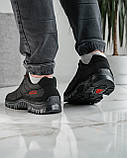 40, 44 р. Кросівки чоловічі чорні Львівська фабрика (Кз-402-2ч), фото 4