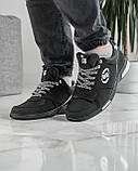 Кросівки чоловічі чорні (Сгк-321-2ч), фото 3