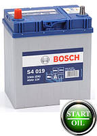 Аккумулятор BOSCH (S4 019) 40Ah 330A L+ 0092S40190