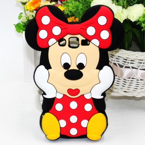 Гумовий 3D чохол для Samsung Galaxy Grand Prime G530 / G531H Minnie Mouse
