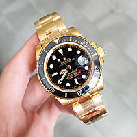 Часы Ролекс Rolex Submariner AAA Date Gold-Black