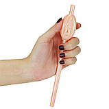 Трубочки Original Pussy Straws Flesh, 9 шт., фото 5