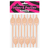 Трубочки Original Pussy Straws Flesh, 9 шт., фото 8