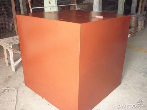 Металева ємність для води на дачу купити