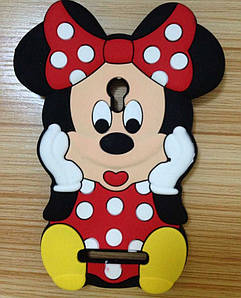 Гумовий 3D чохол для Asus Zenfone 5 Minnie Mouse