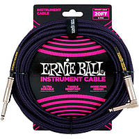 Кабель для гитары Ernie Ball 6091 Instrument Cable 6.1m Straight /Angle