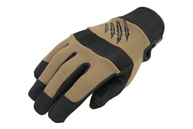 Rękawice taktyczne Armored Claw Shooter - half tan [Armored Claw] (для страйкболу)