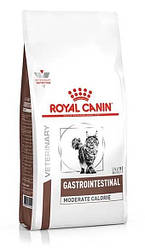 Корм Royal Canin Gastroіntestinal Moderate (Роял Канін Гастроінтестінал Модератор калорій), 400г.