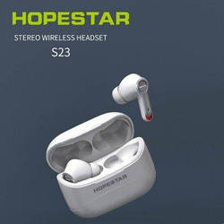 Беспроводные блютуз наушники гарнитура Hopestar S23 Bluetooth V5.0 + кейс для зарядки.
