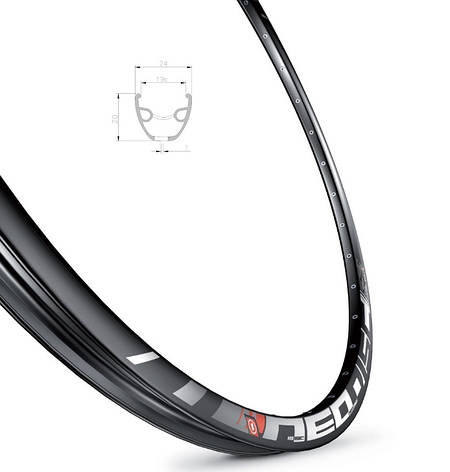 Обід Mach1 NEO DISC 26" 32 отв. для диск. торм, чорний, AV, 450g, фото 2