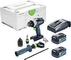 Акумуляторний дриль-шурупокрут QUADRIVE TDC 18/4 5.0 I-Plus Festool 575603