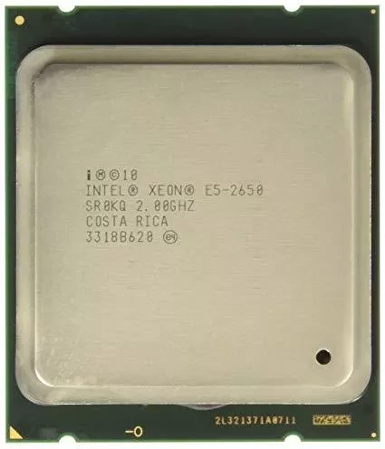 Intel Xeon E5-2650 SR0KQ 2.50 GHz 20M LGA2011, 8 ядер, 16 потоків