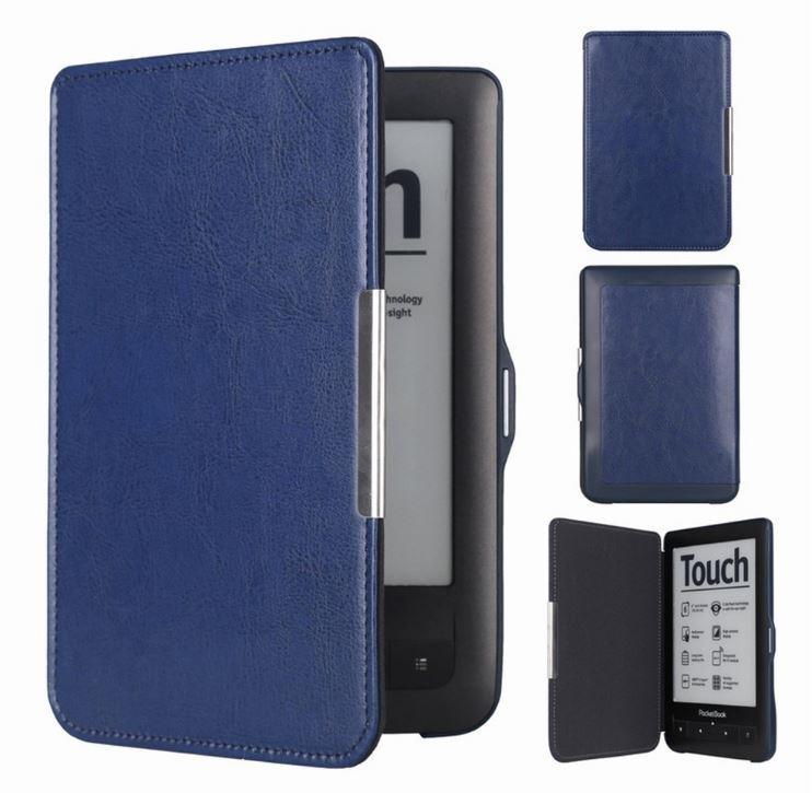 Чохол обкладинка PocketBook 623 Touch Lux темно-синій