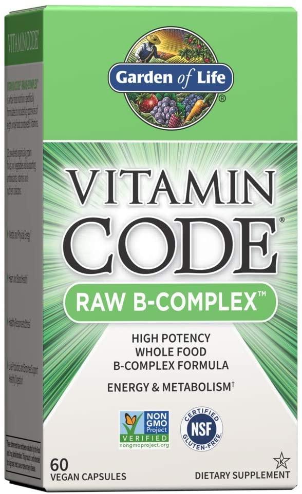 Garden Of Life Vitamin Code Raw B-Complex 60 капсул, фото 1