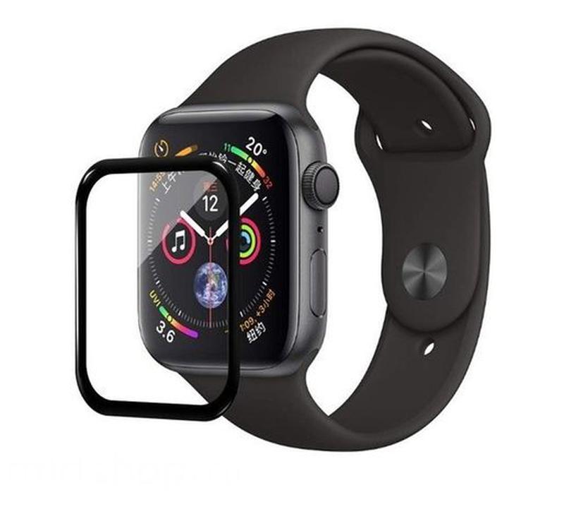 Захисне скло Mocolo для Apple Watch 40 mm (PG3726) 3D Curved Full Cover Tempered Glass з олеофобним покриттям, фото 1