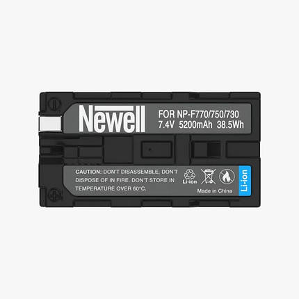 Аккумулятор Newell NP-F770 5200 мАч, фото 1