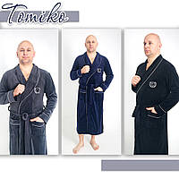 Халат чоловічий велюровий шаль