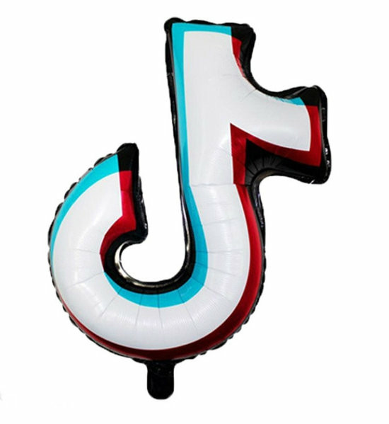 Куля фольгована фігура " Тік Ток ( Tik Tok ), 64 х 70 см (54)
