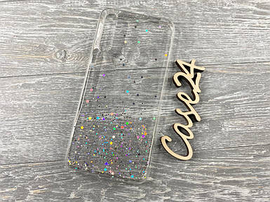 TPU чохол Star Glitter для Huawei P Smart Z прозорий