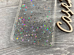 TPU чохол Star Glitter для OPPO A12 прозорий, фото 4