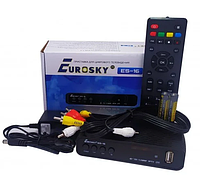 Комплект тюнер Т2 Eurosky ES-16 + активная антенна Eurosky ES-001