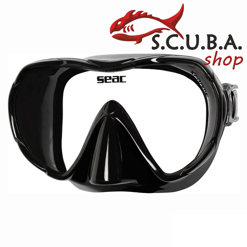 Маска для підводного полювання Seac Sub X-FRAME EVO black