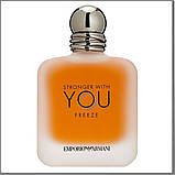 Giorgio Armani Stronger With You Freeze туалетна вода 100 ml. (Армані Стронгер Віз Ю Фриз), фото 3