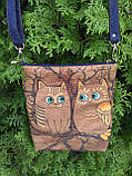 Джинсова сумочка Прикольні коти 1, фото 4