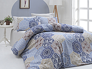 Постільна білизна Королева Ночі (Ранфорс) | Євро комплект | 50х70 | Орнамент, фото 2