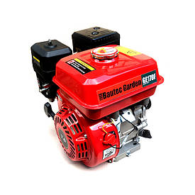 Двигун бензиновий Bautec Garden GE170F 7,0 л.с. шкив в комплекте, под шпонку, вал 19 мм