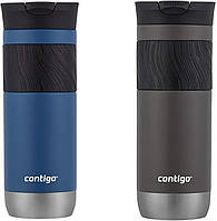 Подарочный набор, две термокружки Contigo Snapseal Insulated Travel Mug 20 oz, 591 мл!